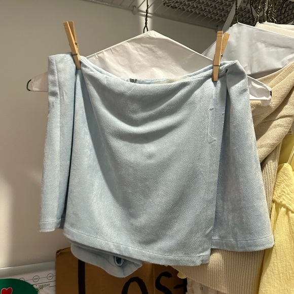 Blue velvet skort! - Picture 1 of 1